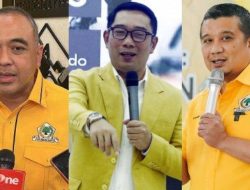 Partai Golkar Tugaskan Ridwan Kamil, Ahmed Zaki dan Erwin Aksa Balon Gubernur Jakarta