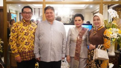 Sederet Tokoh Politik Nasional Meriahkan Open House Idul Fitri di Rumah Airlangga Hartarto
