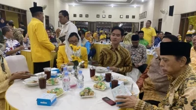 Gibran Hadiri Halal Bihalal Partai Golkar Kota Solo, Sinyal Kuat Bergabung?