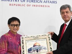 Konsisten Dukung Palestina, Menlu RI Retno Marsudi Terima Penghargaan Negara-negara Arab