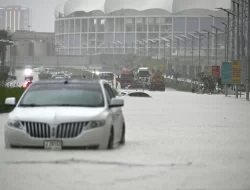 Hujan Deras Guyur Uni Emirat Arab, Jalan Hingga Bandara Dubai Terendam Banjir