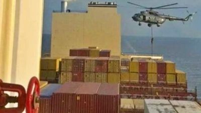 Angkatan Laut Iran Sita Kapal Kontainer Milik Miliarder Israel di Selat Hormuz