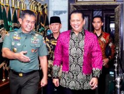 Sambangi KSAD TNI, Bamsoet Ingin Prajurit Tak Bingung Soal Rumah Tinggal Usai Pensiun