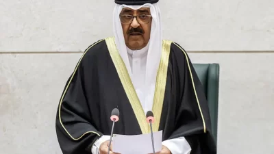 Emir Kuwait Mishal Al Ahmad Al Jaber Al Sabah Keluarkan Dekrit Bubarkan Parlemen