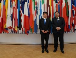 Menko Airlangga dan Menteri Ekonomi Jepang Sepakat Jalankan 3 Proyek Prioritas Transisi Energi