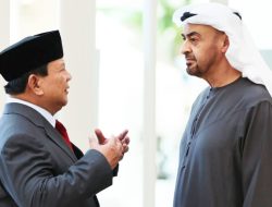 Bahas Pertahanan, Menhan Prabowo Temui Presiden UEA Sheikh MBZ di Abu Dhabi