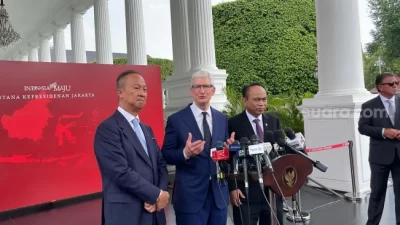 Menperin Agus Gumiwang Bantah Rumor Investasi Apple Rp. 1,6 Triliun Batal: Jalan Dong!