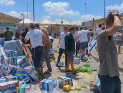 Indomie Bantuan Kemanusiaan Untuk Warga Palestina di Gaza Dihancurkan Warga Israel