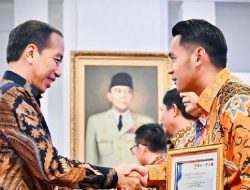 Sukses Digitalisasi Birokrasi, Bupati Tuban Aditya Halindra Raih Penghargaan Dari Presiden Jokowi