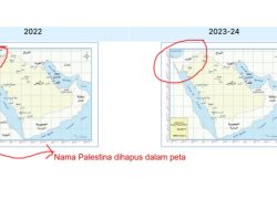 Hapus Konten Anti Israel, Arab Saudi Hilangkan Nama dan Peta Palestina di Buku Ajar Siswa