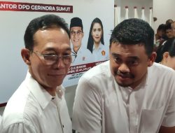 Bobby Nasution Jadi Kader Gerindra, Bakal Terus Koordinasi Soal Pilgubsu 2024
