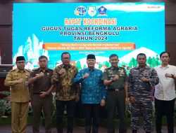 Gubernur Bengkulu, Rohidin Mersyah: Reforma Agraria Jadi Solusi Atasi Persoalan Pertanahan