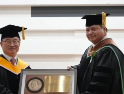 Menko Airlangga Raih Gelar Doktor Honoris Causa Dari Gyeongsang National University, Korea Selatan
