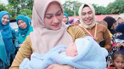 Bupati Indah Putri Indriani Pimpin Intervensi Serentak Cegah Stunting Dari Kabupaten Hingga Kecamatan di Lutra