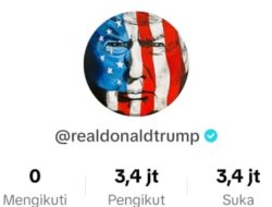 Donald Trump Bikin Akun TikTok, Raup 3,4 Juta Pengikut Dalam Sehari