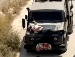 Israel Akui Tentaranya Gunakan Warga Palestina Jadi Tameng Hidup di Atas Jip