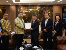 Menko Airlangga dan Sekjen LDP Jepang, Sepakat Bentuk Task Force Implementasi AZEC