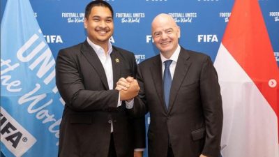 Sambangi Presiden FIFA, Menpora Dito Ariotedjo Perkuat Kerjasama Pembinaan Talenta Sepakbola Muda RI