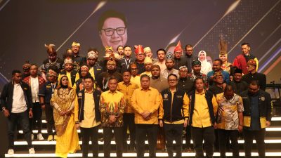 Di Perayaan HUT Ke-46 AMPI, Airlangga Hartarto Tegaskan KIM Solid dan Harmonis