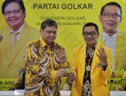 Airlangga Hartarto Sebut Cawagub Ridwan Kamil Inisial S, Bukan Syaikhu Atau Sohibul Iman