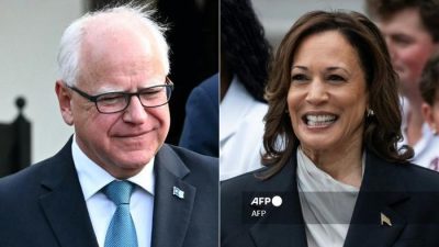 Kamala Harris Tunjuk Gubernur Minnesota Tim Walz Jadi Cawapresnya di Pemilu AS