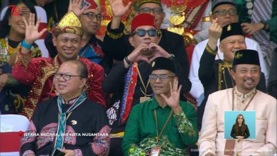 Ridwan Kamil Pakai Baju Adat Betawi Saat Upacara di IKN: Siap Maju Pilgub Jakarta