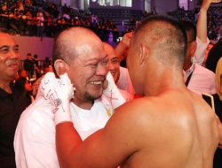Anggota DPD RI Terpilih Daud Yordan Menang KO Atas Petinju Argentina, Hernan Carrizo