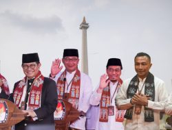 Poltracking: Ridwan Kamil-Suswono 47,5%, Pramono-Rano Karno 31,5%, Dharma-Kun 5,1%