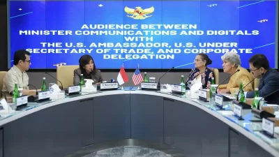 Menkomdigi Meutya Hafid Bertemu Dubes AS, Bahas Kerjasama AI Hingga Smart City