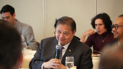 Menko Airlangga Pamer Capaian Ekonomi, Ajak Kalangan Bisnis AS Investasi di Indonesia