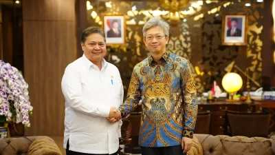 Terima Kunjungan Dubes China, Menko Airlangga Bicarakan Kerjasama Blue Economy