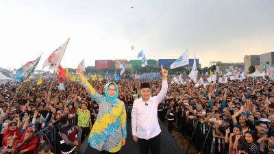 Di Hadapan Ribuan Pendukung, Airin Rachmi Diany Siap Wujudkan Banten Maju Bersama