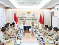 Temui Menhan Sjafrie, Nusron Wahid Bahas Kolaborasi Pengamanan Tanah Aset Negara