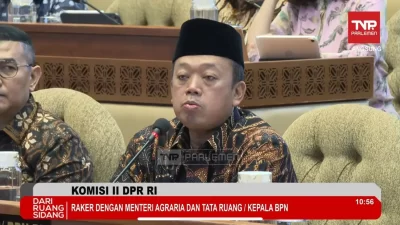 Nusron Wahid Ungkap 9 Program 100 Hari Kerja Kementerian ATR/BPN ke Komisi II DPR RI