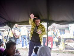 Ilham Permana Kunjungi Warga Korban Terdampak Bencana Alam di Cianjur Selatan