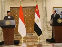 Kunjungan ke Mesir, Prabowo dan Abdel Fattah El Sisi Jajaki Kerja Sama Militer