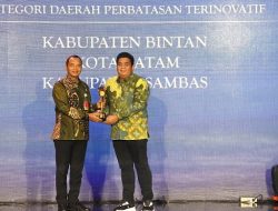 Bupati Roby Kurniawan Bangga Bintan Raih IGA Award Kategori Daerah Perbatasan Terinovatif