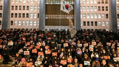 Ratusan Ribu Warga Korsel Turun ke Jalan, Tuntut Presiden Yoon Suk-yeol Mundur