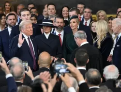 Ucap Sumpah Jabatan, Donald Trump Resmi Jabat Presiden ke-47 AS