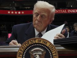 Baru Dilantik Jadi Presiden AS, Donald Trump Sudah Singgung Tiga Periode