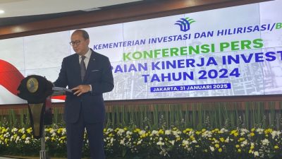 Menteri Investasi/ Kepala BKPM Rosan Roeslani Optimis Target Investasi Rp. 1.900 Triliun Tercapai