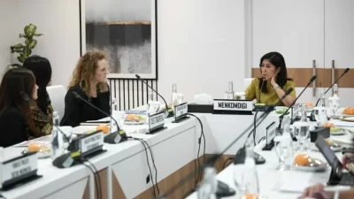 Menkomdigi Meutya Hafid Ajak Tiktok Sinergi Lindungi Anak Indonesia Dari Konten Negatif