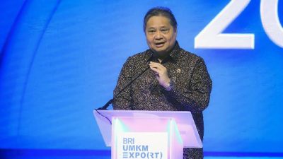 Menko Airlangga Apresiasi Upaya BRI Berdayakan UMKM