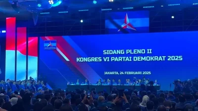Kongres VI Demokrat Tetapkan AHY Jadi Ketua Umum Periode 2025-2030