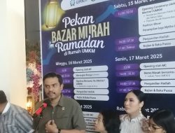 Menteri UMKM Maman Abdurrahman Buka Bazar Ramadhan, Bantu Masyarakat Dapatkan Produk Murah