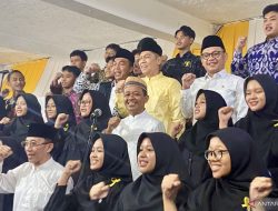 Ketum Partai Golkar, Bahlil Lahadalia Sumbang Rp. 1 Miliar Untuk Kewirausahaan Ponpes Darussalam