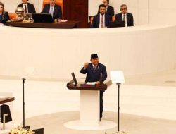 Di Depan Parlemen Turki, Prabowo Sindir Negara-Negara Yang Acuh pada Nasib Gaza