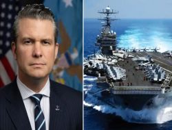 Menhan Pete Hegseth: Rudal Hipersonik China Bisa Tenggelamkan Semua Kapal Induk AS Dalam 20 Menit