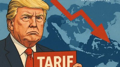 Koalisi 12 Negara Bagian AS Gugat Trump Terkait Kebijakan Baru Tarif