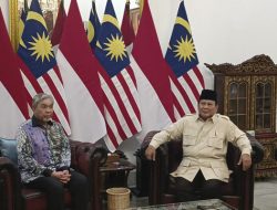 Prabowo dan Wakil PM Malaysia Bertemu 2 Jam, Bahas Gaza Hingga Tarif Trump